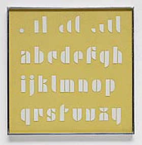 Kombinationsschrift, Autor: Josef Albers, um 1928.