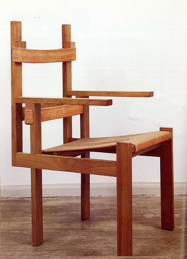 Lattenstuhl ti 1a, Autor: Marcel Breuer, 1924
