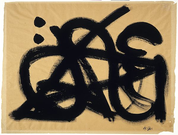 Freie Rhythmus-Studie, Autor: Werner Graeff, 1921.
