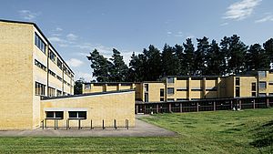 Bundesschule des ADGB (1928–30), Bernau, Architekten: Hannes Meyer, Hans Wittwer